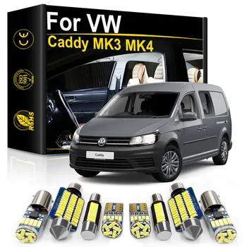 자동차 인테리어 LED 조명 Canbus, 폭스 바겐 VW 캐디 3 4 MK3 MK4 2004 2005 2007 2008 2010 2012 2013 2014 2015 2016 2017 2018