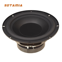 SOTAMIA 1PCS 8 Inch Fever Subwoofer Waterproof Subwoofer Dual Voice Coil Speaker Powerful Bluetooth Speaker Home Theater