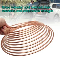 Bobina de tubo de rollo de coche de 25 pies de 3/16 ""OD, tubo de freno de níquel de cobre, tubo de tubería antioxidante