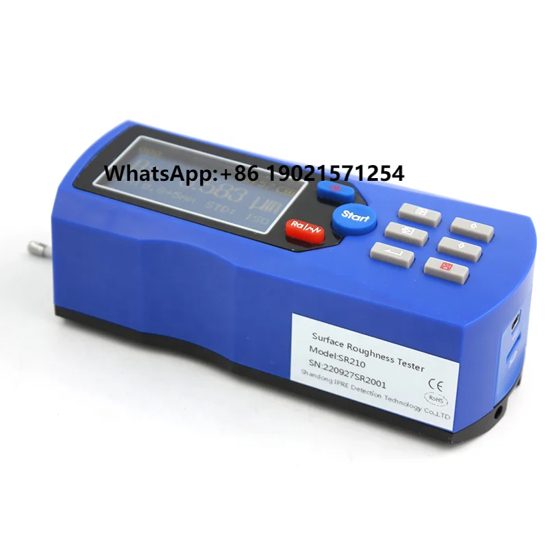 

Display Handheld Roughness Tester Measuring Instrument Portable Surface Roughness Gauge