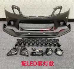 Kit de carrocería de coche, parrilla de parachoques delantero envolvente, pala delantera, lámpara antiniebla para Lexus GS300 GS350 GS430 FSport modificado