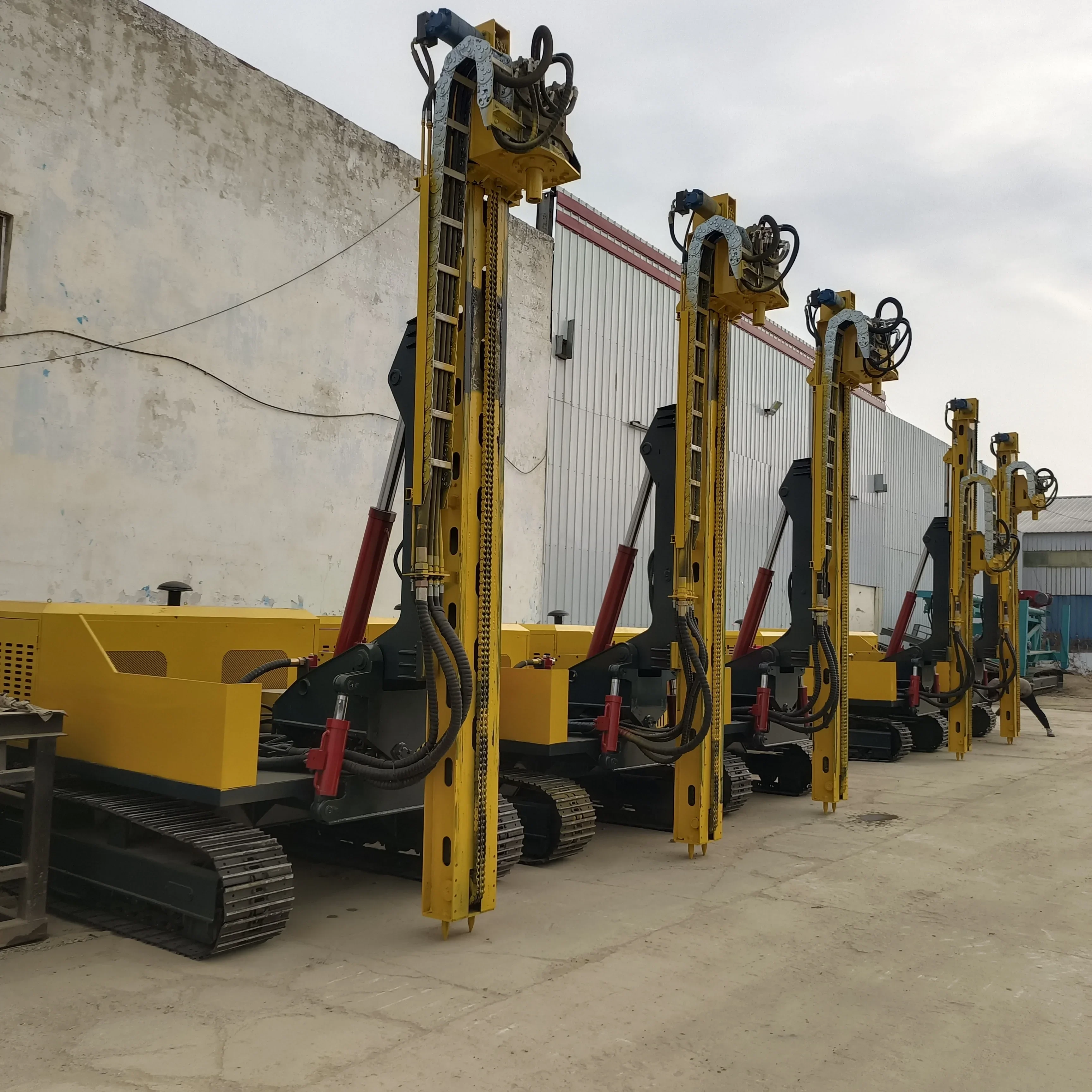 New Construction Machinery Pile Drilling Rig Machine or Pile Driver or Rotary Drilling  Machine with Crawler-Chassis