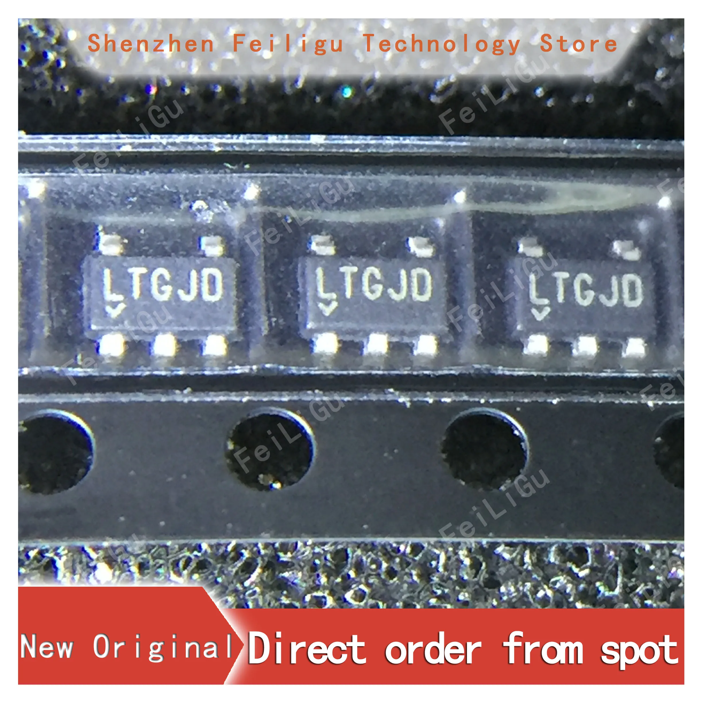 

1/10/30Pieces New original LT6015IS5#TRMPBF LT6015IS5 LT6015 Screen printing:LTGJD Package:SOT23-5 Operational Amplifier Chip