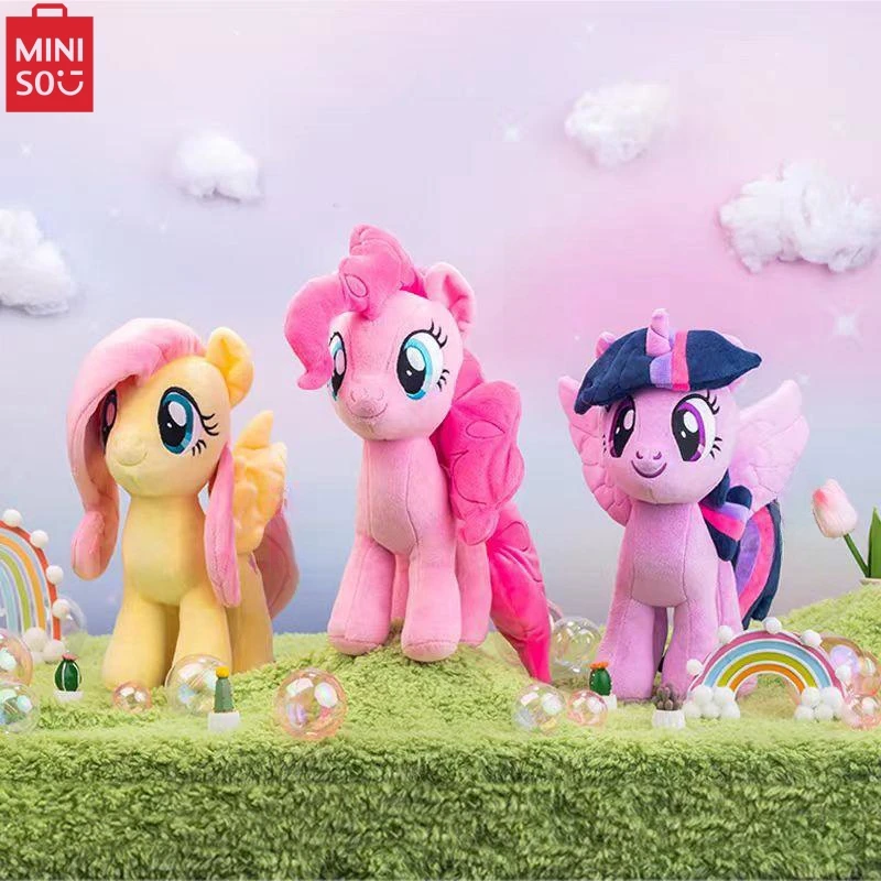 

MINISOMy Little Pony Prototype Plush Doll Cartoon Animation Doll Home Ornament Soft Pillow Friends Children Girls Birthday Gift