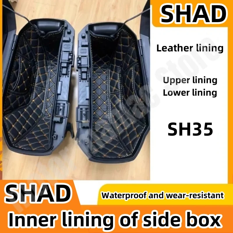 SHAD Motorcycle Side Box Lining SH35 Waterproof Leather Lining Anti Scratch Wear Resistant Inner Lining of Helmet Storage Box