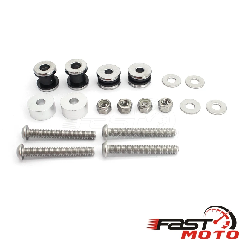 Motorcycle Accessories Detachables Sissy Bar Backrest Docking Hardware Mounting Kits For Harley Softail FLSTC FXSTSB FXSTB FXST view 6