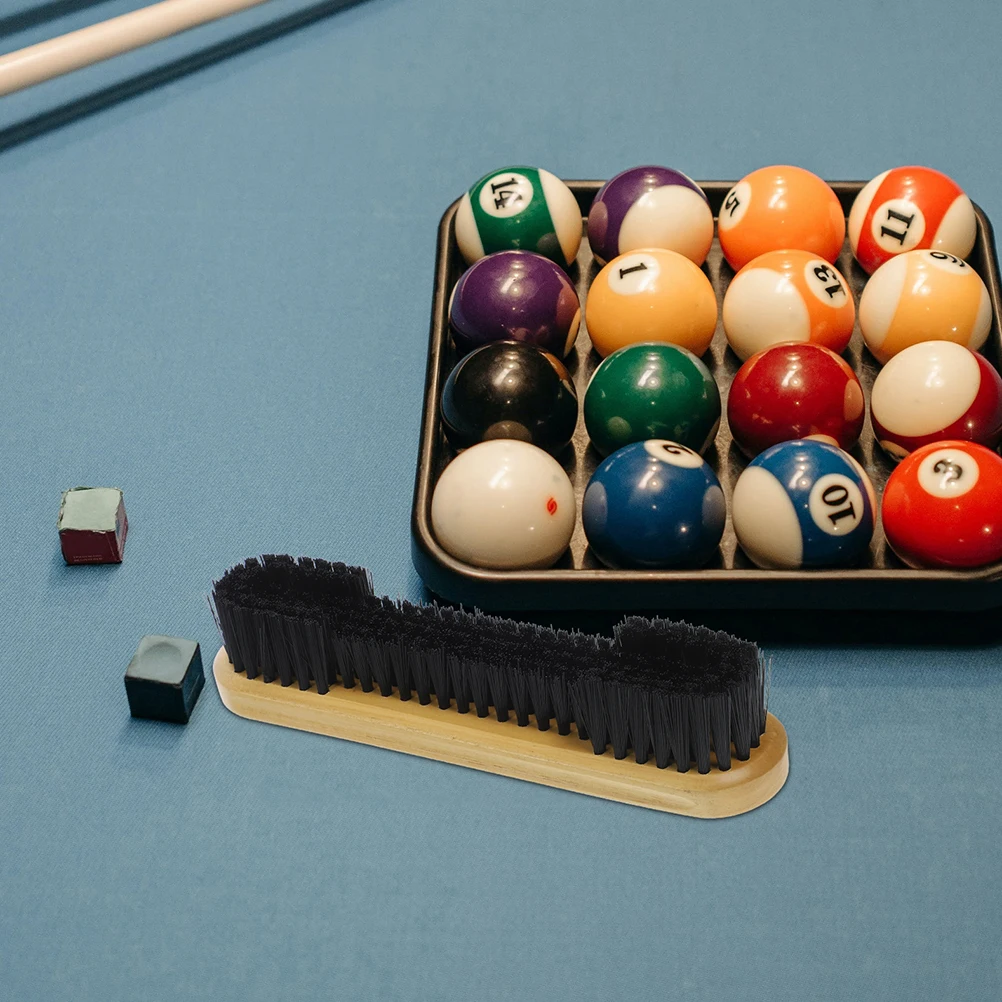 

3pcs Table Cleaning Brush for Gap Billiard Accessory Smooth Sturdy Replacement Billiard Supply Club Home Tool