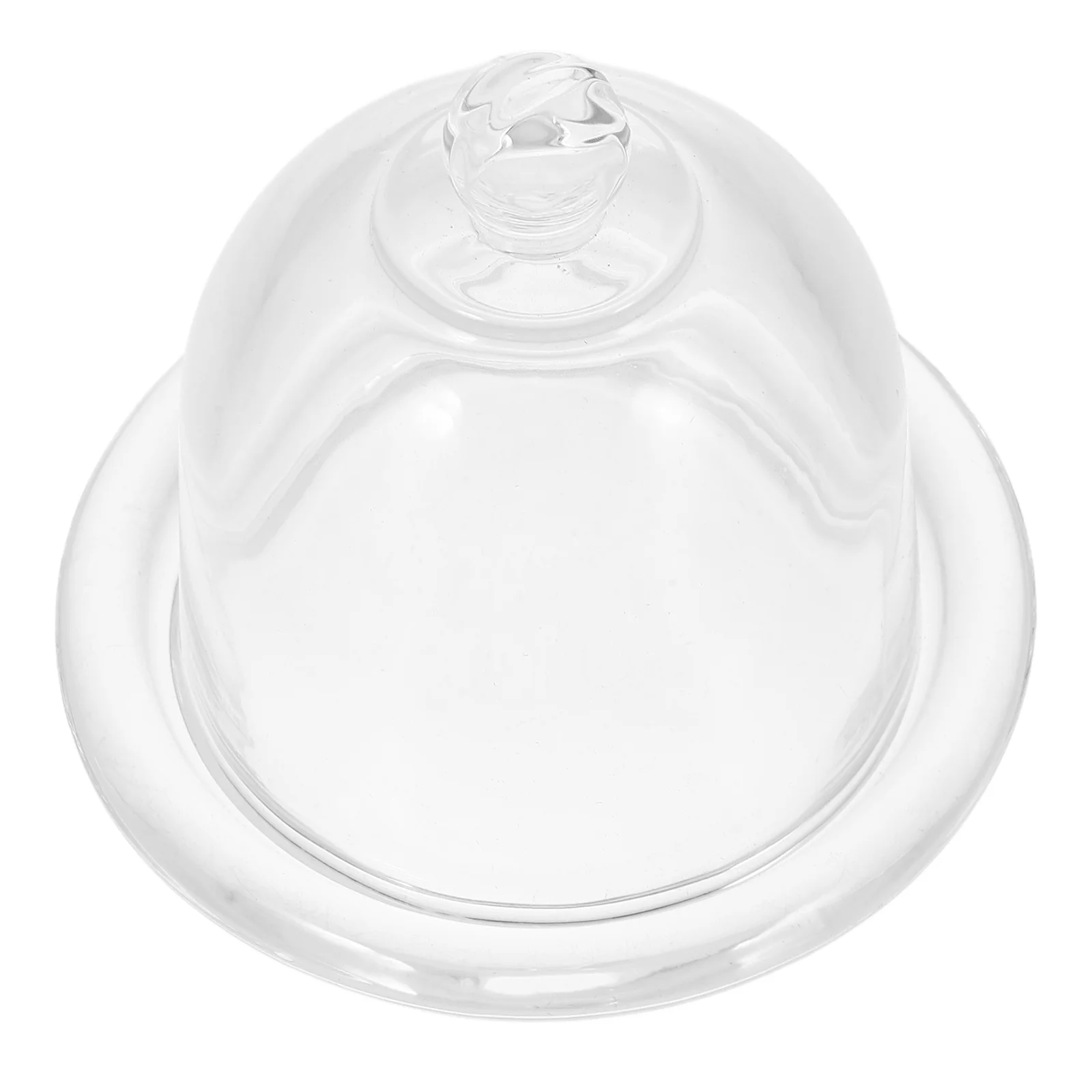 

Snack Cover Afternoon Tea Display Dish Cake Plate Cakes Dessert Glass Tray with Lid Baby Plates