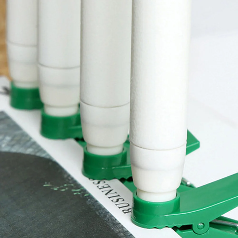 6 مجموعات من شموع الضوء المحاكاة الخضراء LED عديمة اللهب لتزيين عيد الحب بدون دخاني بدون قطرات لون عاجي ليلاً #1