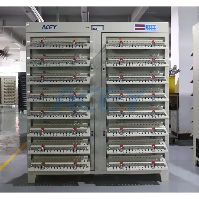 Custom 512 Channels 5V 6A High Accuracy Lithium Ion Cells Grading Machine 18650 33140 Battery Charge Discharge Test Equipment