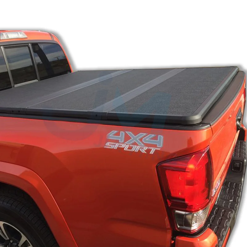 

Custom 2015 Tacoma Soft Tri-Fold Truck Bed Tonneau Cover For 4x4 Pickup