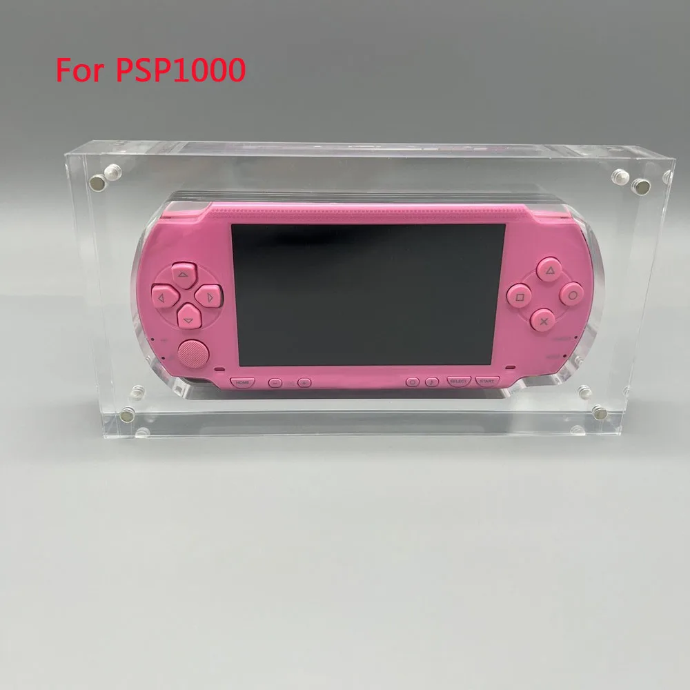 กล่องเก็บเคสอะคริลิคแม่เหล็กสำหรับ1000 PSP/2000/3000คอนโซลเกม