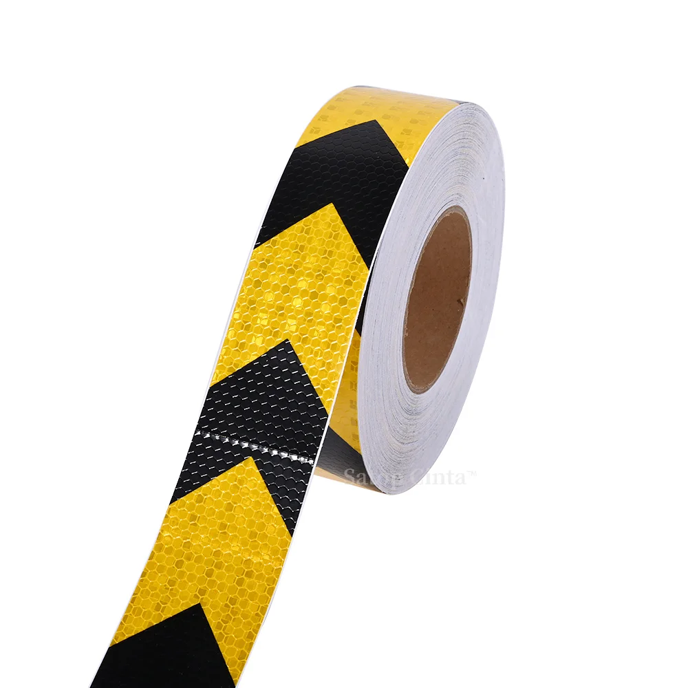 

Retro-reflective Tapes Safety Guide Arrow Reflector For Things Adhesive 5CMx10M Mountain Bike Stickers For Car Bumper Protection