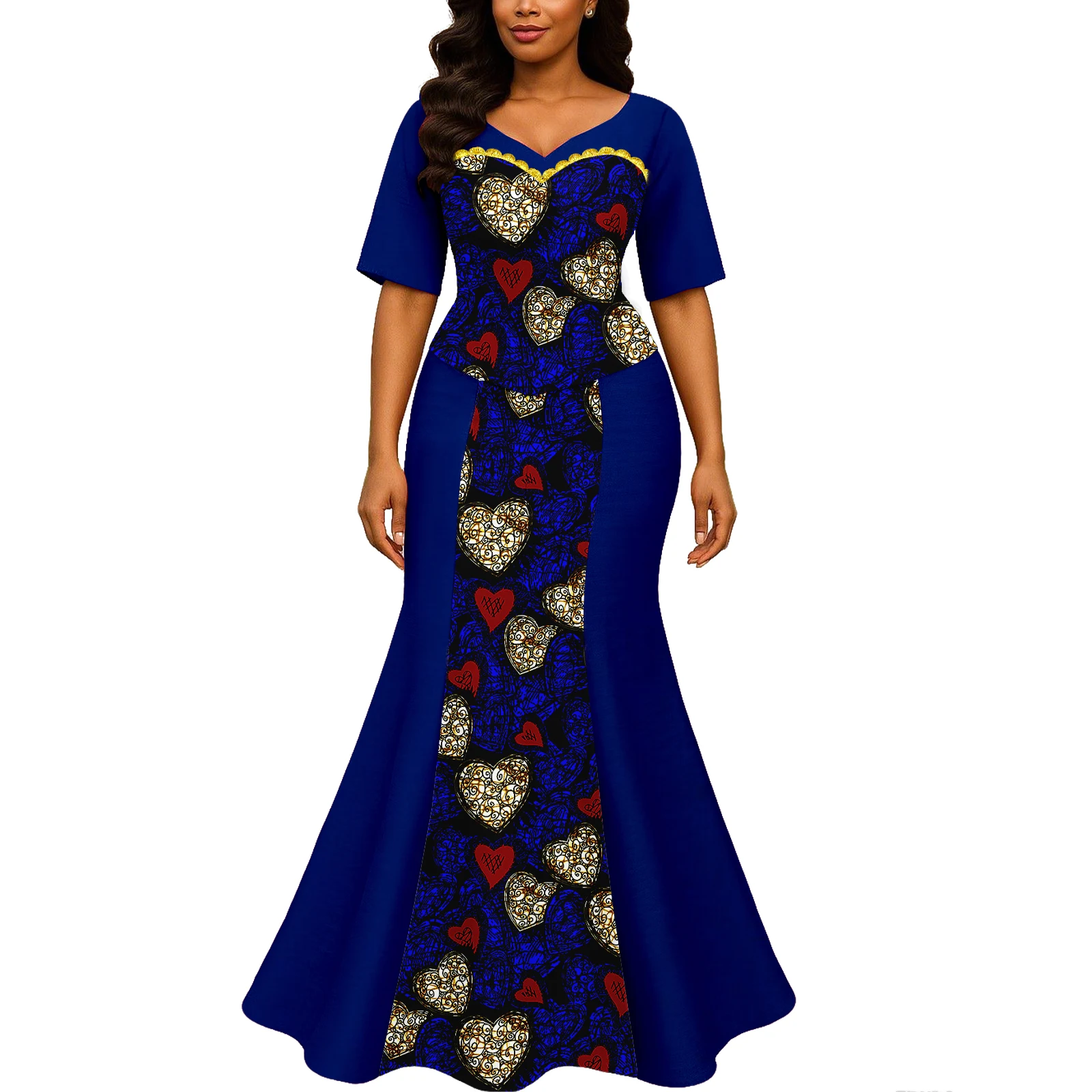 

African Clothes for Women Dashiki Outfits Turkey Dress Ankara Dress 2 Piece set Top and Skirt Kente Print Clothes for Party