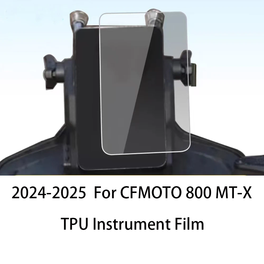 Para cfmoto 800 MT-X 2024-2025 800mtx motocicleta tpu instrumento filme 800mtx lcd tft retrofit painel tela película protetora ac