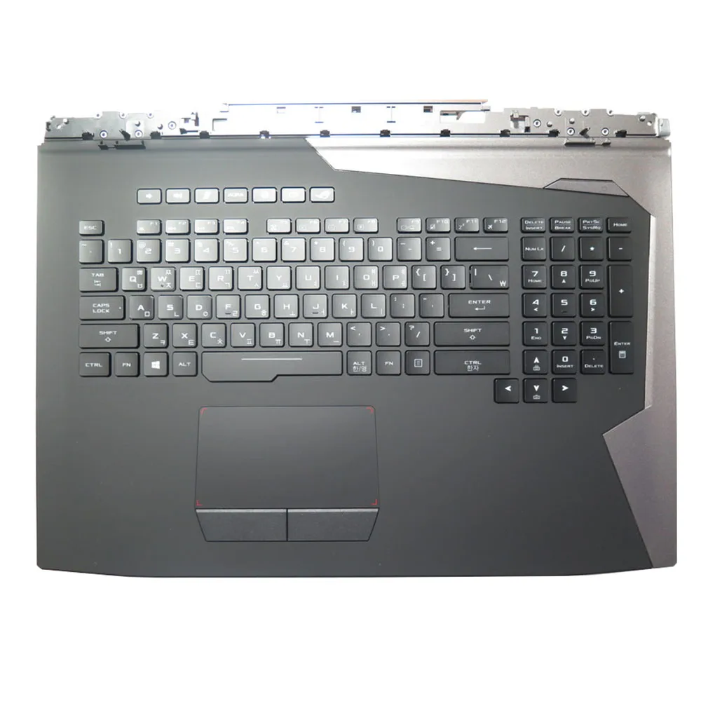 

Laptop Palmrest&KR Keyboard For ASUS 90NR0HJ1-R31KO0 13NB0EU0M07X11 13NB0EU1P03X11 V170562 Black and Gray Top Case With Backlit