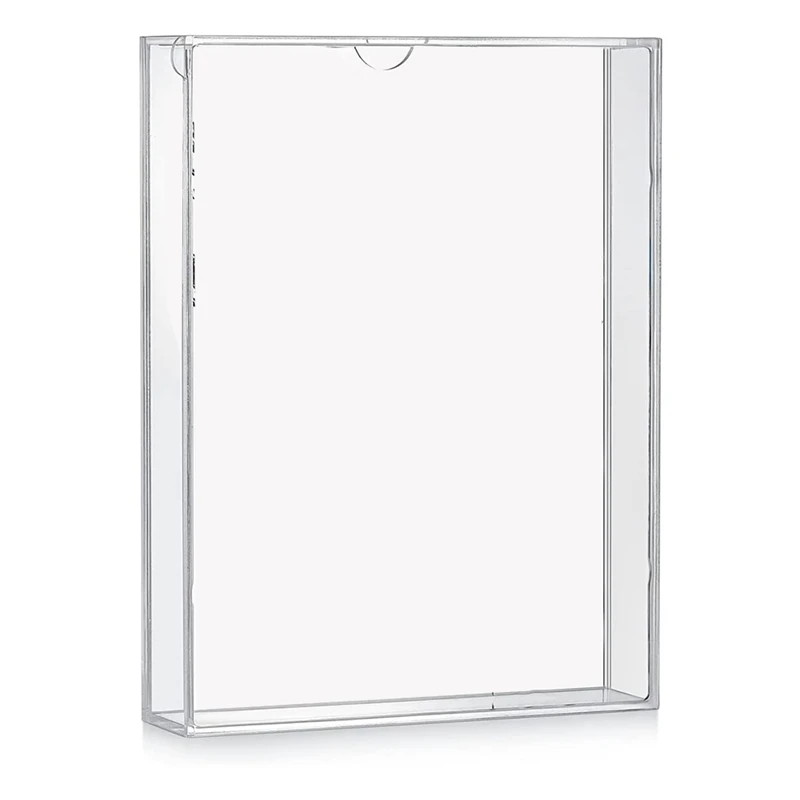 

Shadow Box Frame Acrylic Photo Frame DIY Desktop Display Box All Transparent Storage Box