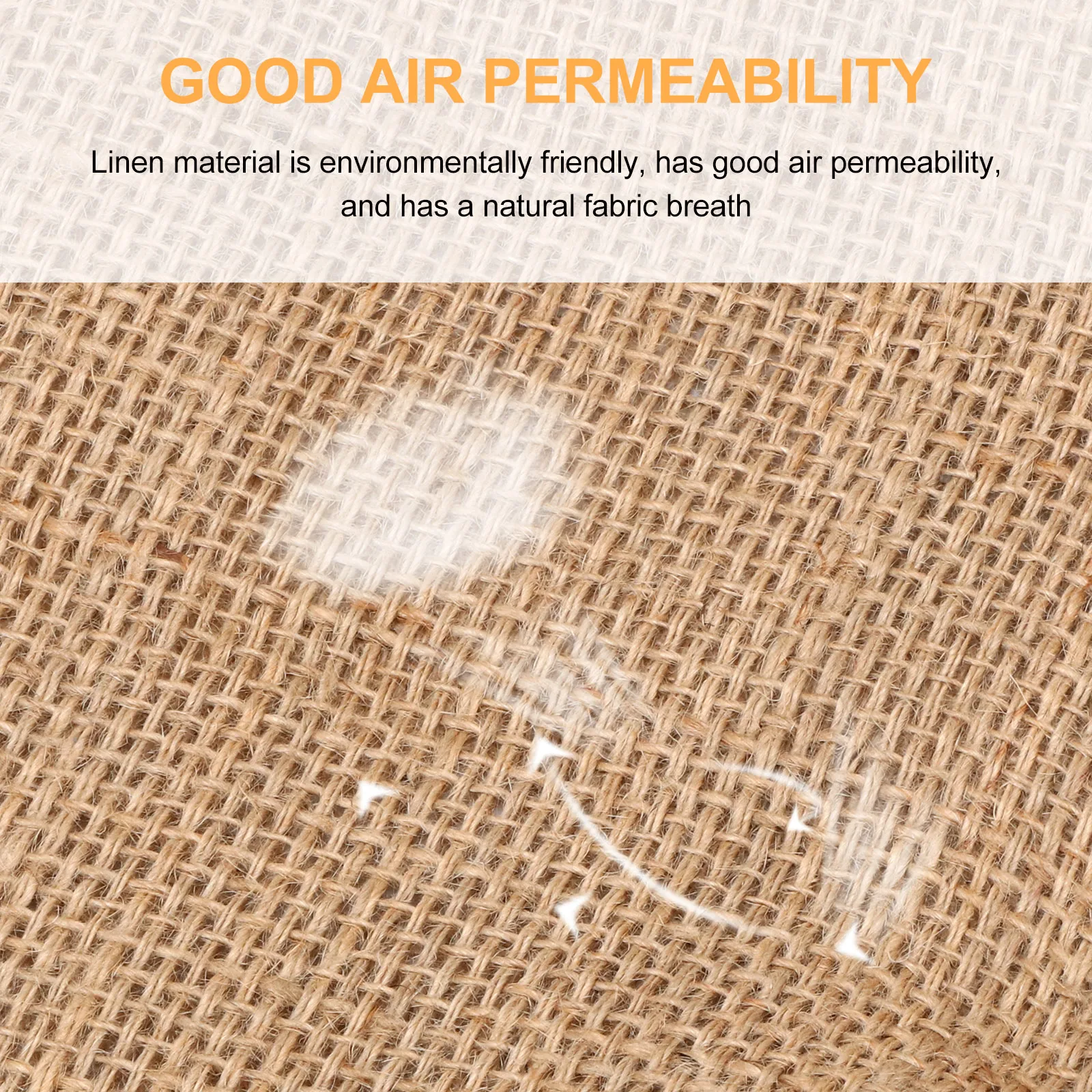 1개 대형 삼베 가방 다용도 정원 채소 보관용 감자 자루 홍수 모래 레이스 주트 가방