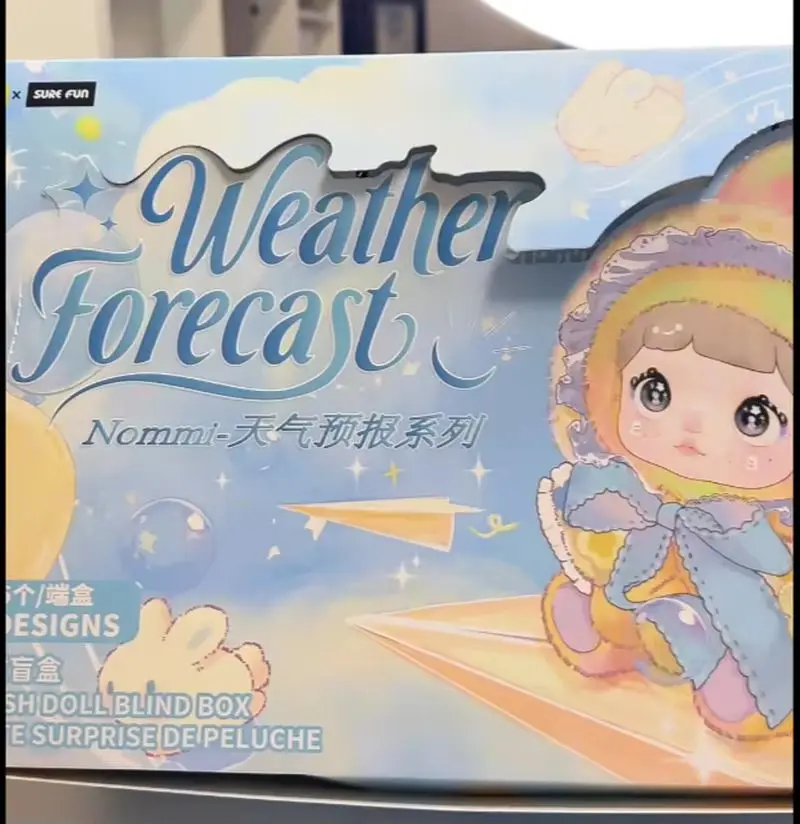 

In Stock Nommi Weather Forecast Series Plush Blind Box Trendy Doll Handmade Doll Birthday Gift For Girls Mystery Box Gifts