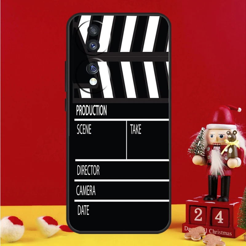  Clapper Board Case For Honor 90 70 50 Magic 6 Lite Magic 5 Pro Honor X6a X7a X8a X9a X8 X9 X8b X9b Case