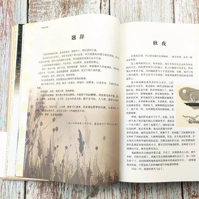 Selected Works of Lu Xun's Classic Works, Extracurricular Books for Primary School Students