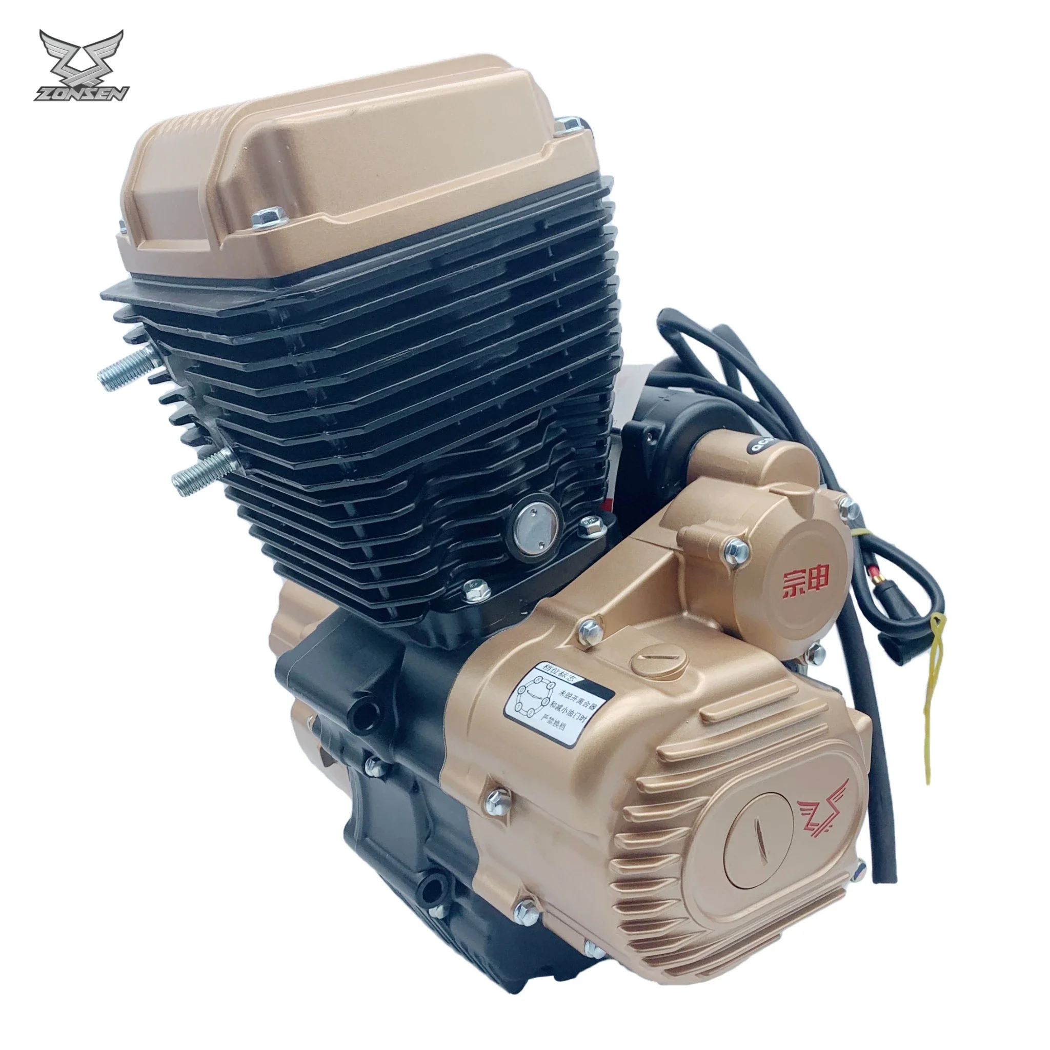 OEM factory selling motorcycle 150cc engine Zongshen Jinqing 150cc engine Zongshen engine suitable for three wheel motorcycle