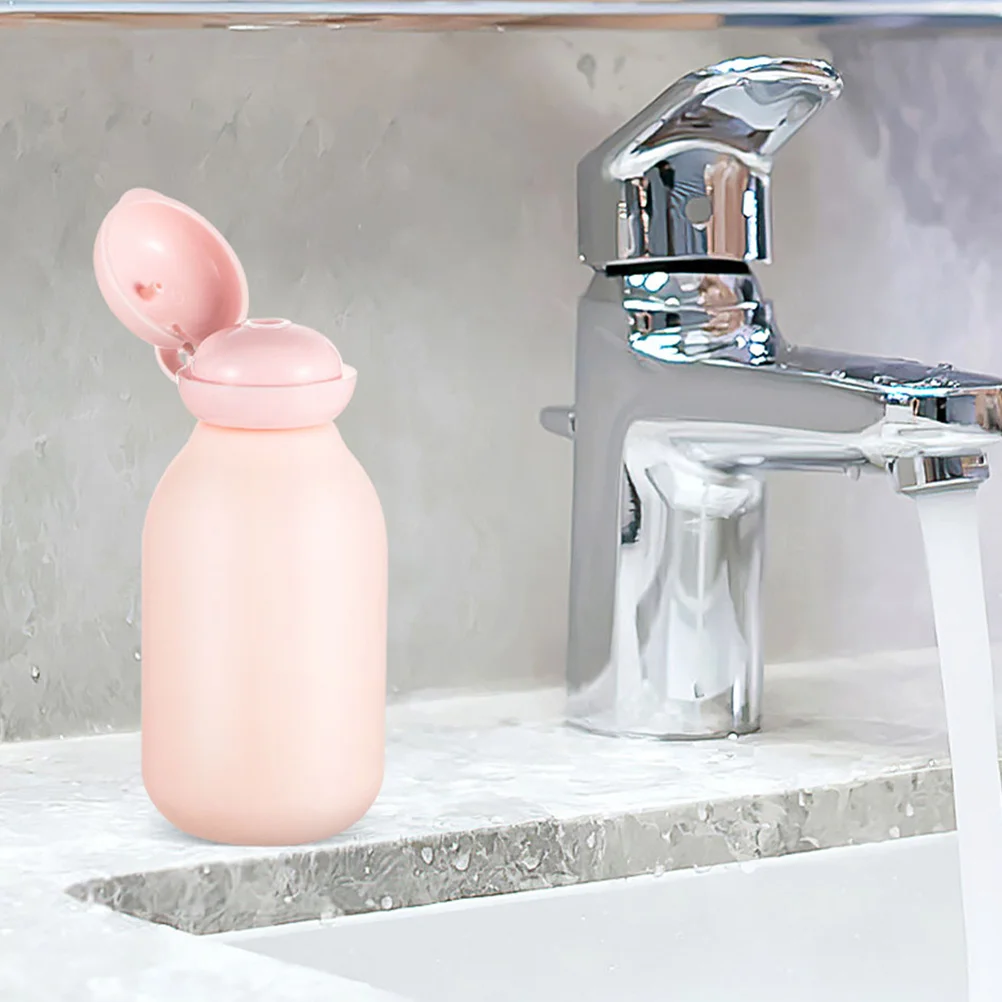 3 個 100 ミリリットル空の詰め替え可能なトラベルボトル漏れ防止プラスチックスクイーズ容器シャンプーコンディショナーローション用 TSA 承認済み