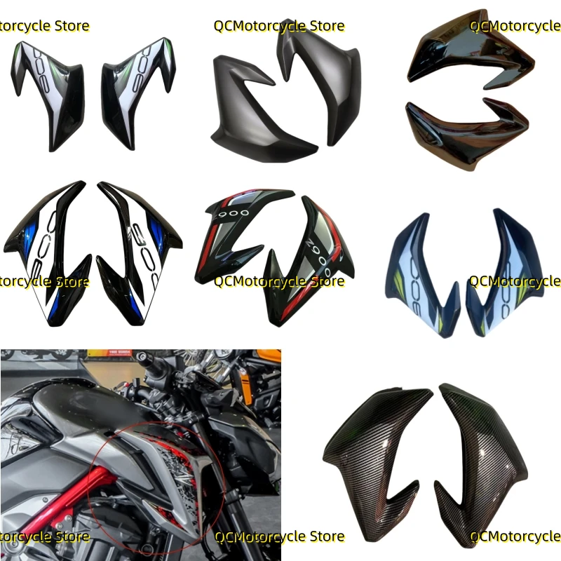 

Motorcycle Accessories Left Right Front Gas Tank Side Cover Panel Fairing Trim Frame Fit For KAWASAKI Z900 Z 900 2017 2018-2019