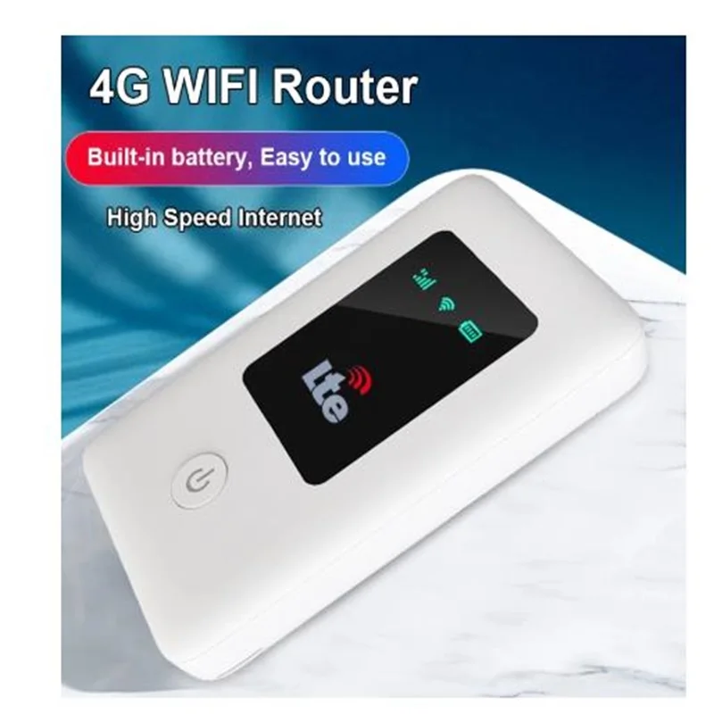 Unlocked LR311 4G Mobile Hotspot Cat4 Sim Card Wireless Router 2100mAh IMEI Modify Modem