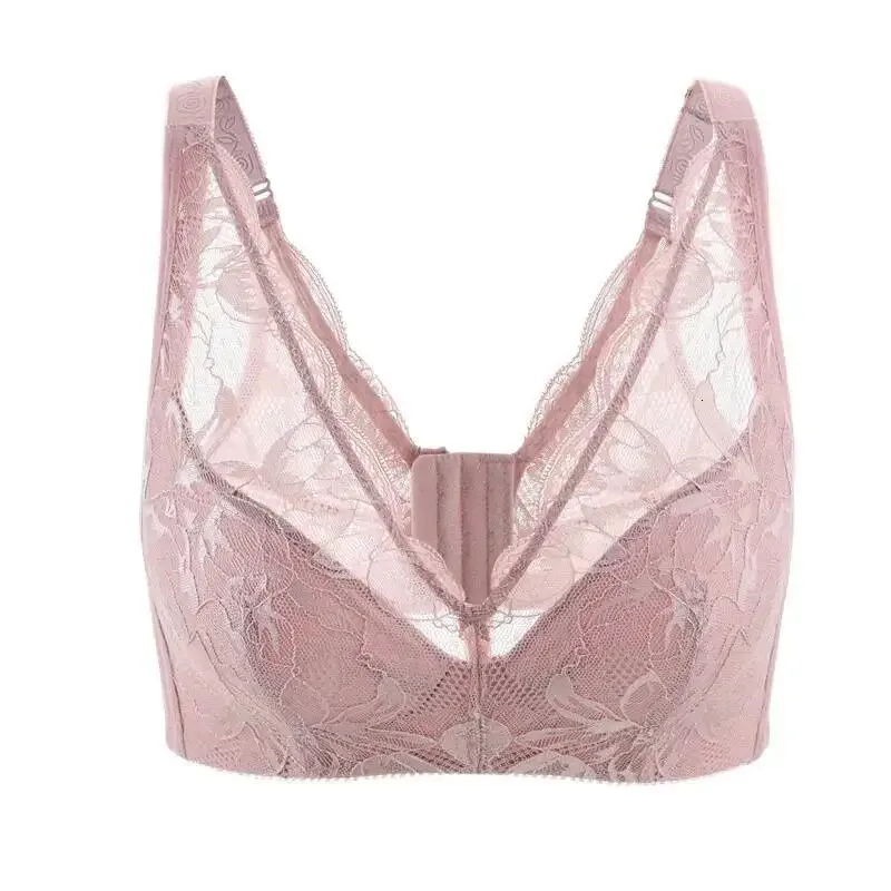 

Бюстгальтер без косточек с эффектом пуш-ап, нижнее белье, кружевное нижнее белье 75 80 85 90 95 B C D E Bh Бюстгальтеры для женщин 36 38 40 42 44 46 Brasier Mujer