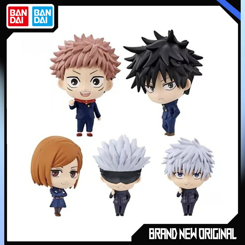 

BANDAI Jujutsu Kaisen Action Figures Model Itadori Yuji Satoru Gojo Fushiguro Megumi Kugisaki Gashapon Original Ornament