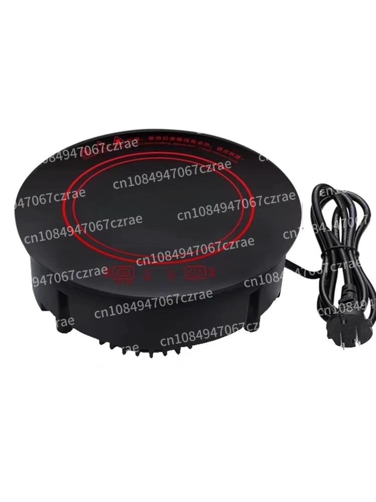 

Round single pot embedded mini rotary hot pot induction cooker 800W high-end machine
