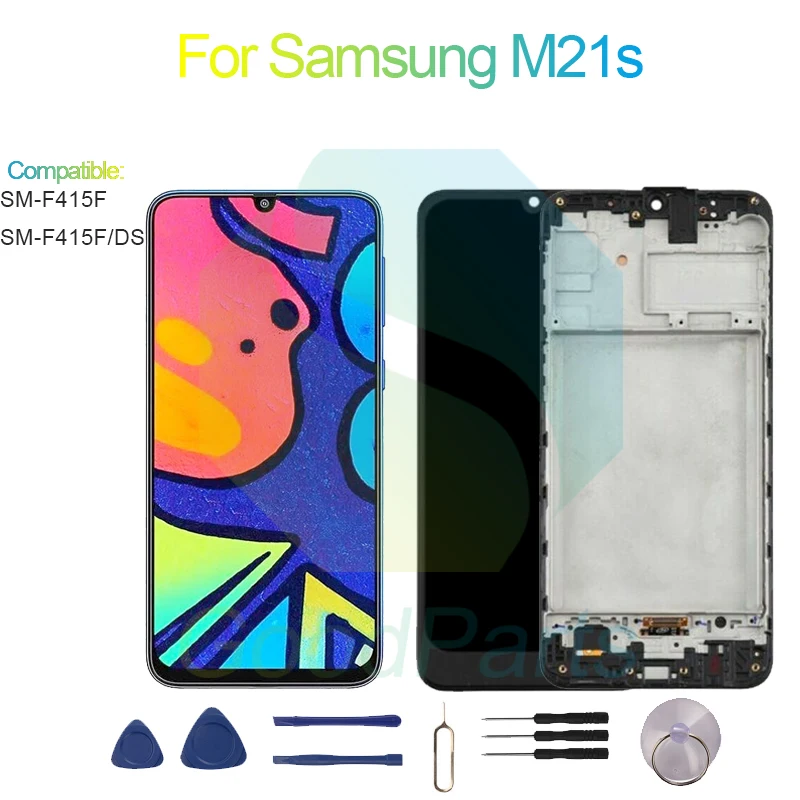 

For Samsung M21s Screen Display Replacement 2340*1080 SM-F415F, SM-F415F/DS M21S LCD Touch Digitizer Assembly