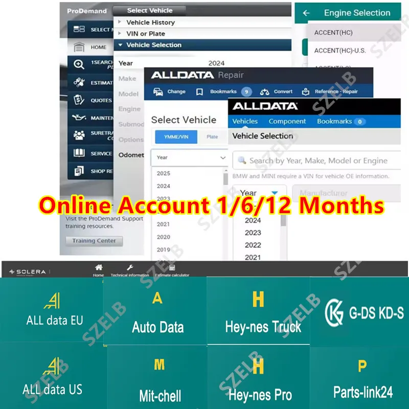 

Alldata autodata Онлайн-аккаунтная мастерская Программное обеспечение для ремонта всех данных Haynes Mobile/ПК Логин Совместимость Стабильная работа Обновленная к 2025 годы