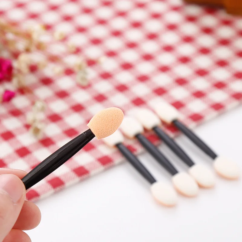 Double-head Sponge Stick Eye Shadow Soft Portable Applicator Makeup Tools Eyeshadow Brush For Women Cosmetic Maquiagem