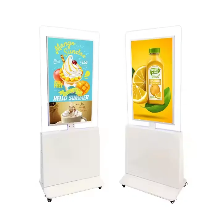 55 Inch Lcd Display Module Screen With Touch LCD Doule Side Window AD Player