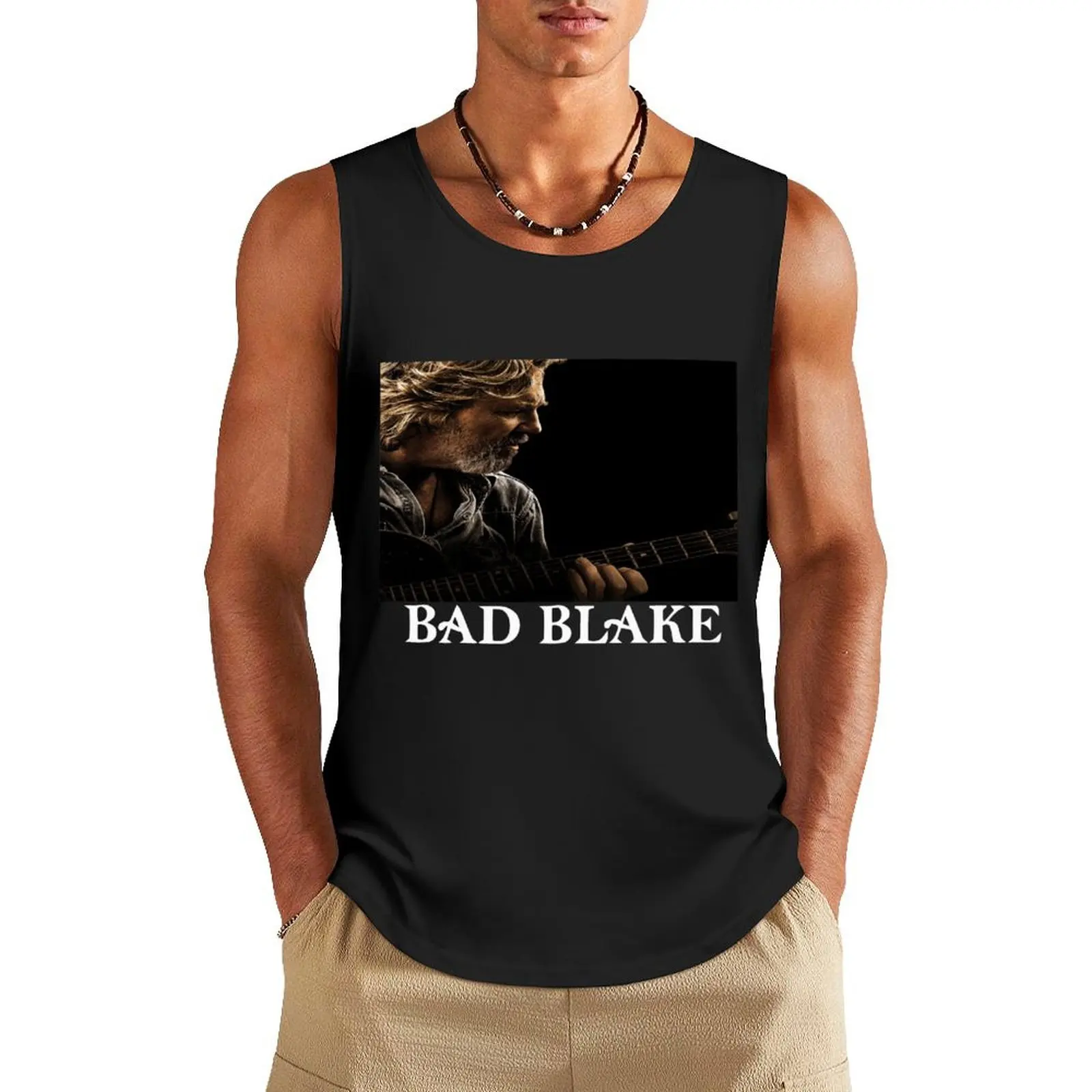 

Bad Blake Crazy Heart poster Tank Top Gym man sleeveless man shirts mens clothing