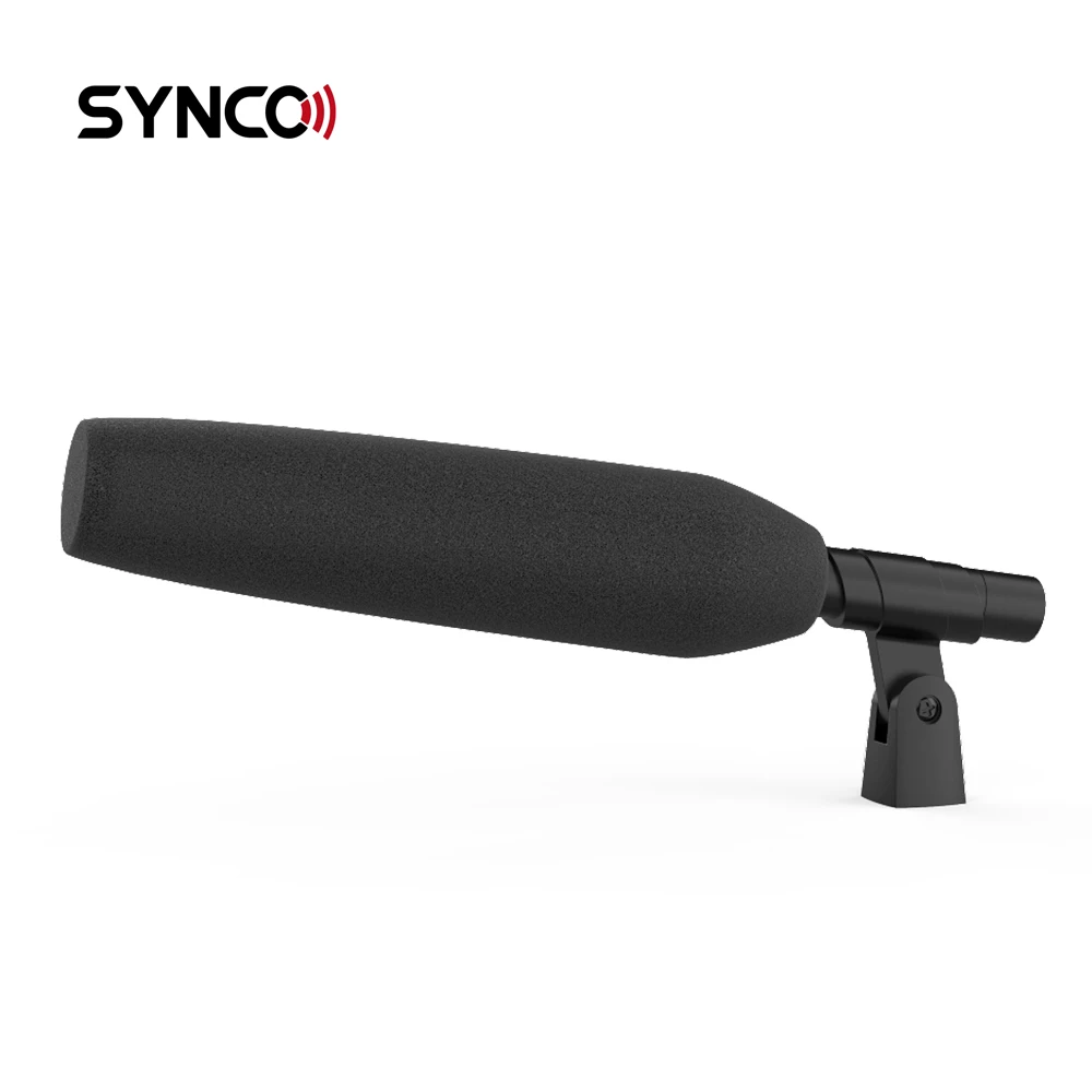 

Synco Mic-D2 Shotgun Microphone hypercardioid Mic with XLR Connector Professional Video Audio Recording Mic