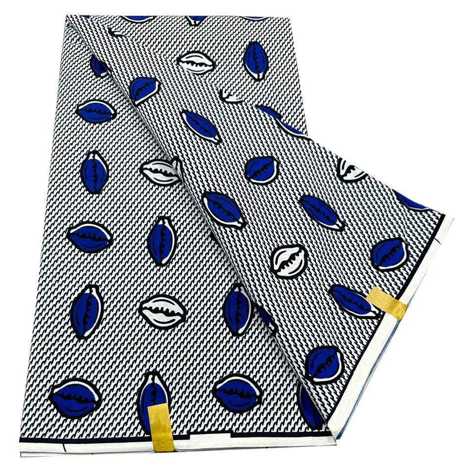 Tela africana en oferta, tela Pagne Wax de Hollandais, tela con estampados africanos.