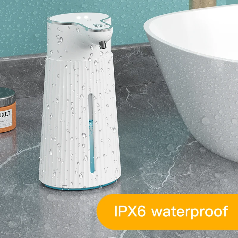 التلقائي رغوة الصابون موزعات 400 مللي الحمام الذكية غسالة اليد مع USB شحن الأبيض جودة عالية ABS المواد