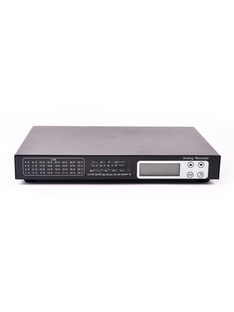 Telephone recorder 4-way, 8-way, 16-way and 32-way telephone recording system, incoming call screen WEB login management