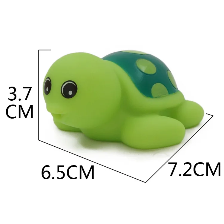 Cartoon Bath Toy Marine Animal Bathroom Water Spray Starfish Toy Turtle Bath Toys Toddler