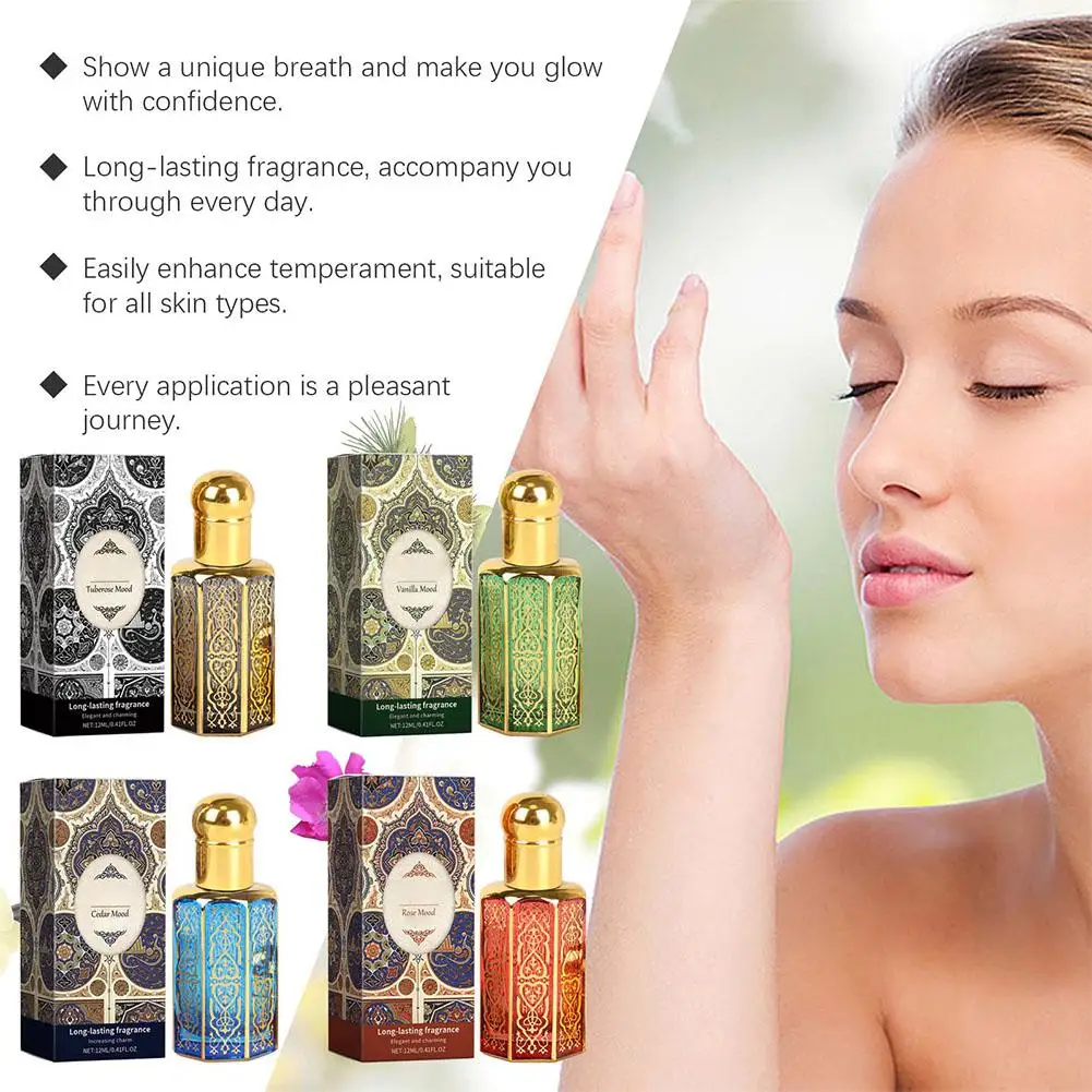 Parfum air wanita, Arab, parfum menawan, parfum pribadi tahan lama, aroma minyak wanita, parfum gaya untuk wanita