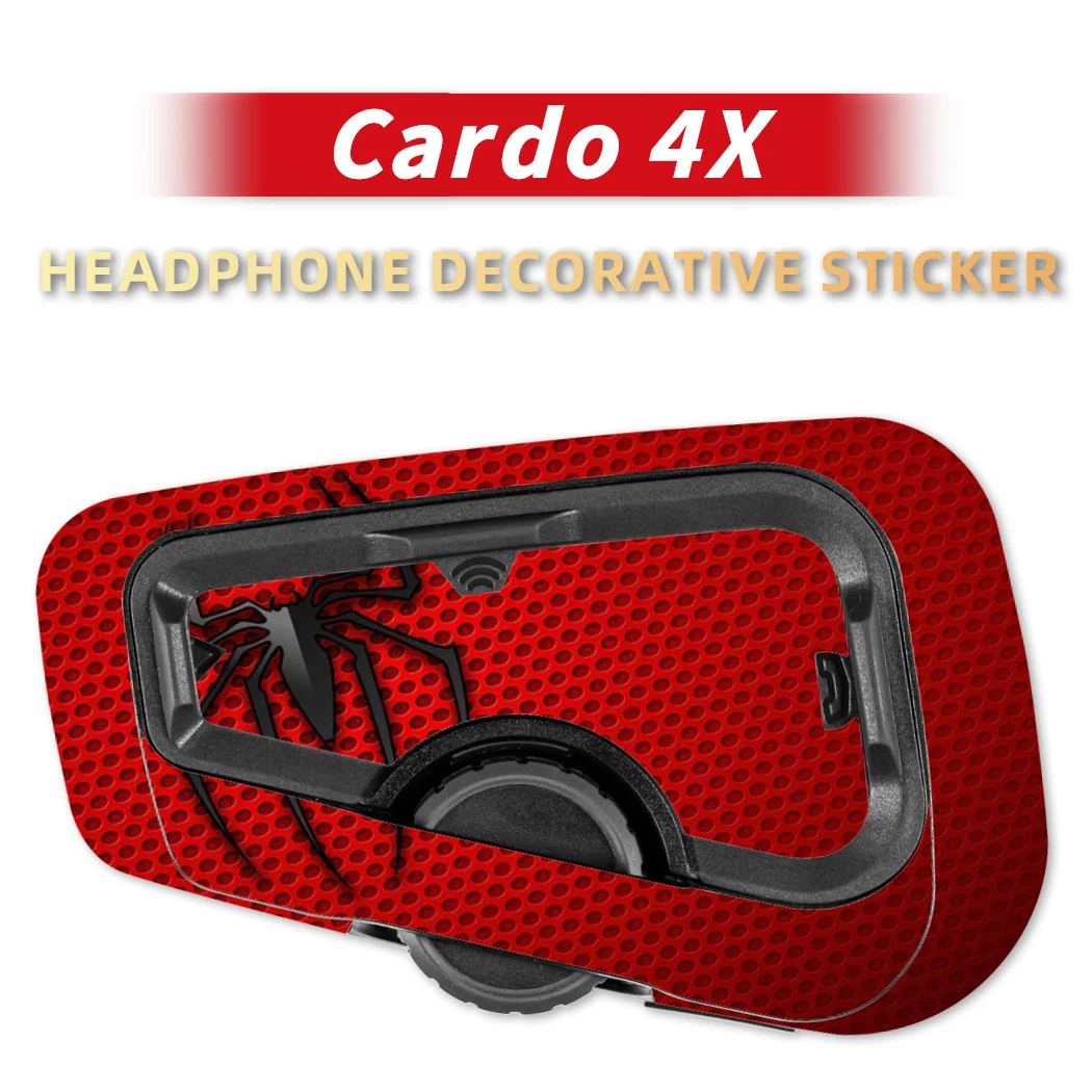 

Stickers for Cardo Freecom 2X 4X Color Changing Aesthetic Waterproof Anti-Scratch Motorcycle Accessories