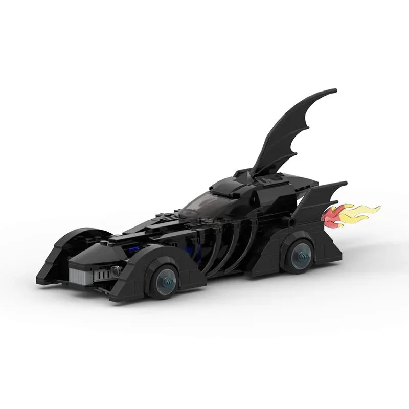 301pcs MOC Batmobile Speed Champions Super Sports Cars Building Blocks Speed Vehicle Model Brick Puzzle Toys For Kid Adult Gift