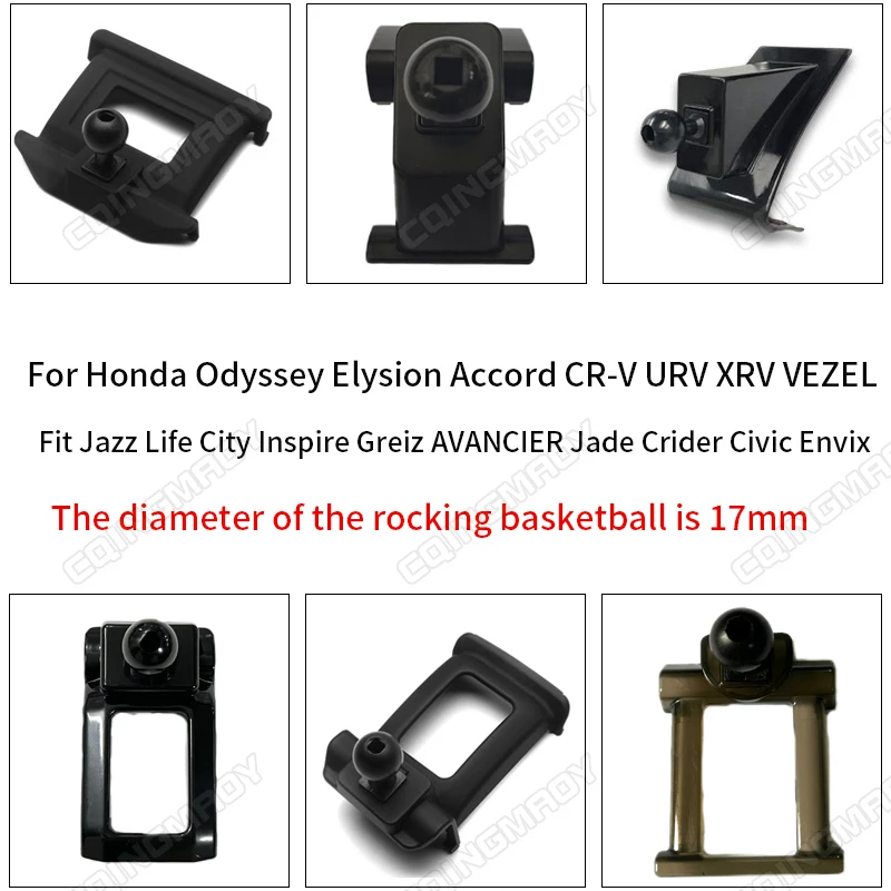 

Car Phone Holder For Honda Accord Odyssey Elysion CRV URV XRV Fit Inspire Jade Vezel Crider Civic Envix Special base accessories