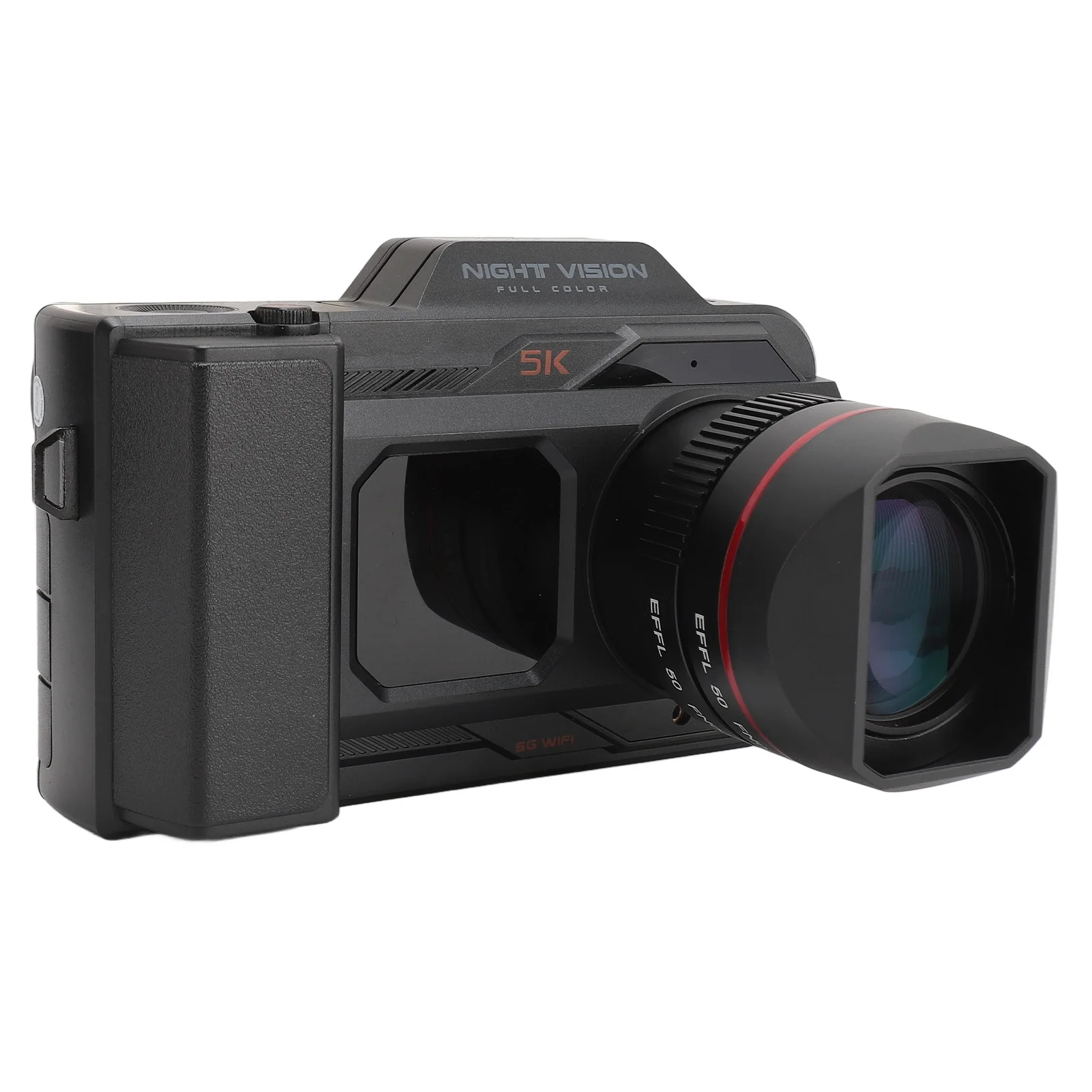 

Цифровая камера 5K с ИК-подсветкой, 50 МП, 50-кратным цифровым зумом, Wi-Fi 5G, 4-дюймовым экраном, аккумулятором 4800 мАч, видеокамера для путешествий, 50 МП