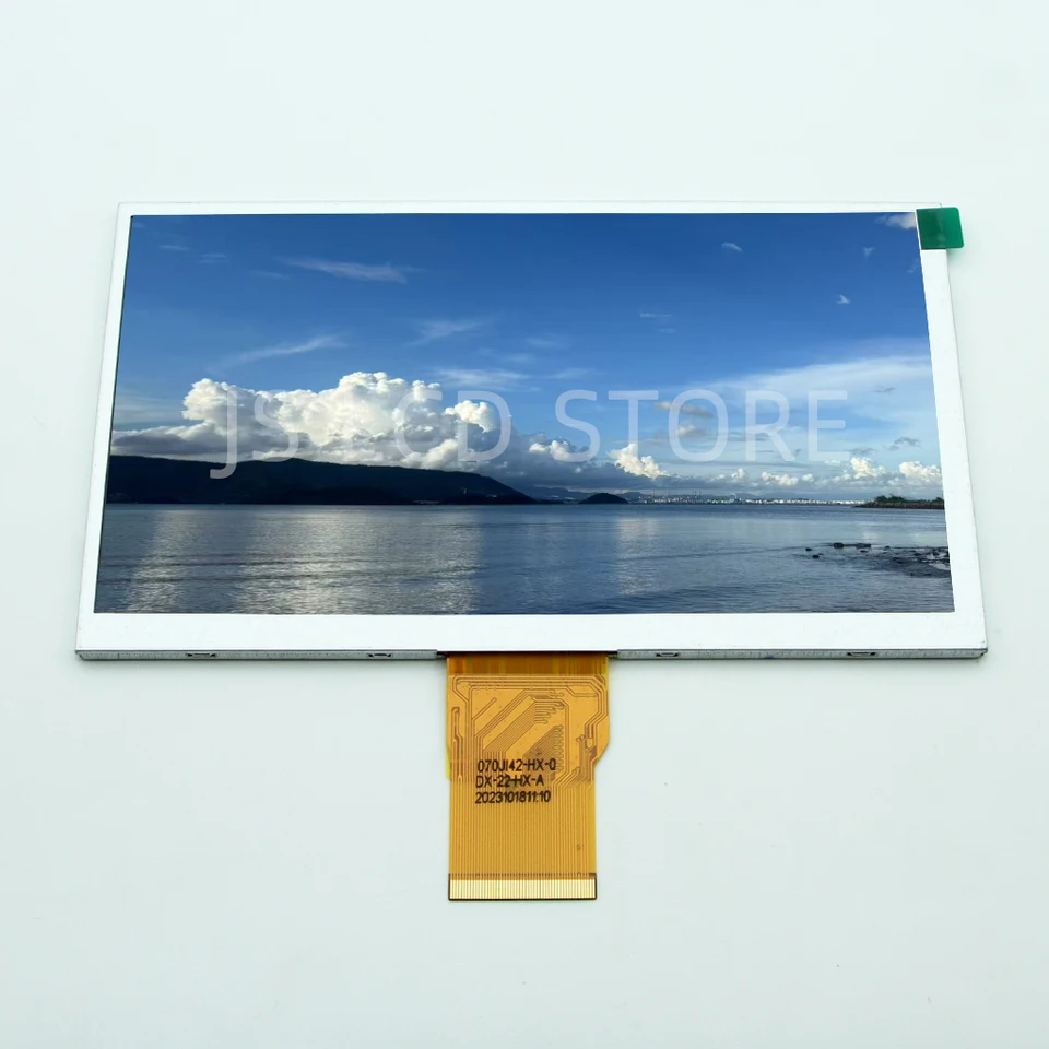 Pantalla LCD Nueva de 7 pulgadas 1024*600 alta luminosidad IPS TTL 50 pines SH070JGI1K/XHL070IPS/SH070JGI60