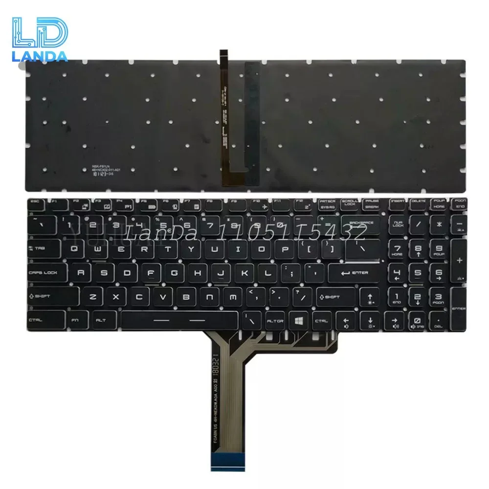 NEW FOR MSI GP62 MS-16J9 MS-16J5 MS-16J6 MS-16J3 With Backlit Laptop Keyboard US