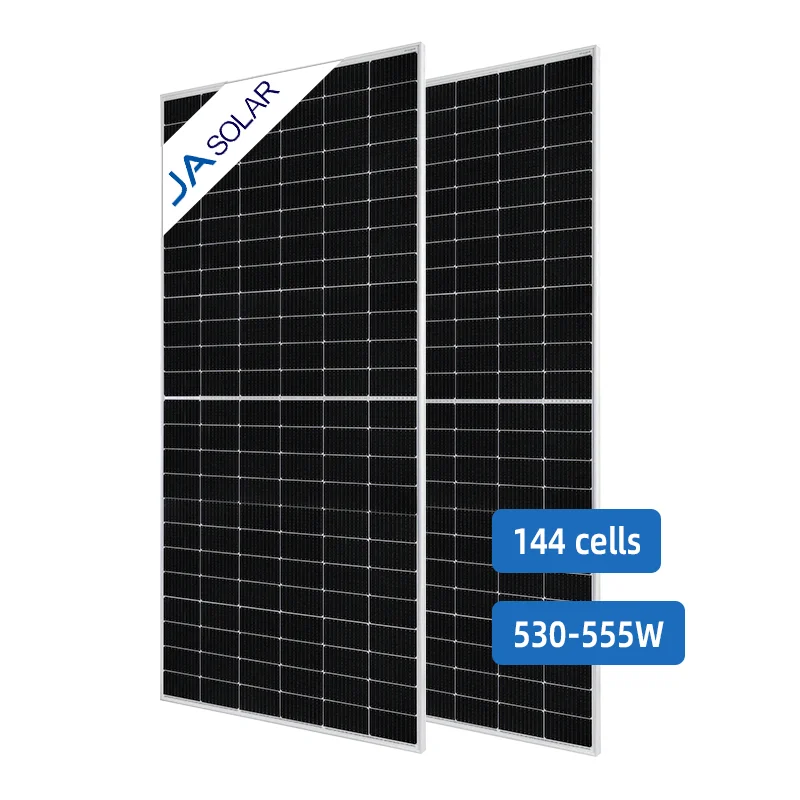 JA Solar Panels Pv Modules Monocrystalline Solar Panels Full Black 390W EU Market Promotion Solar Pv Panel